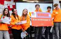 Leerlingen winnen hackathon ‘24 uur van Rivierenland’ met uniek ontwerp