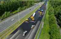 Flinke file A2 tussen Deil en Everdingen door afsluiting rijstrook